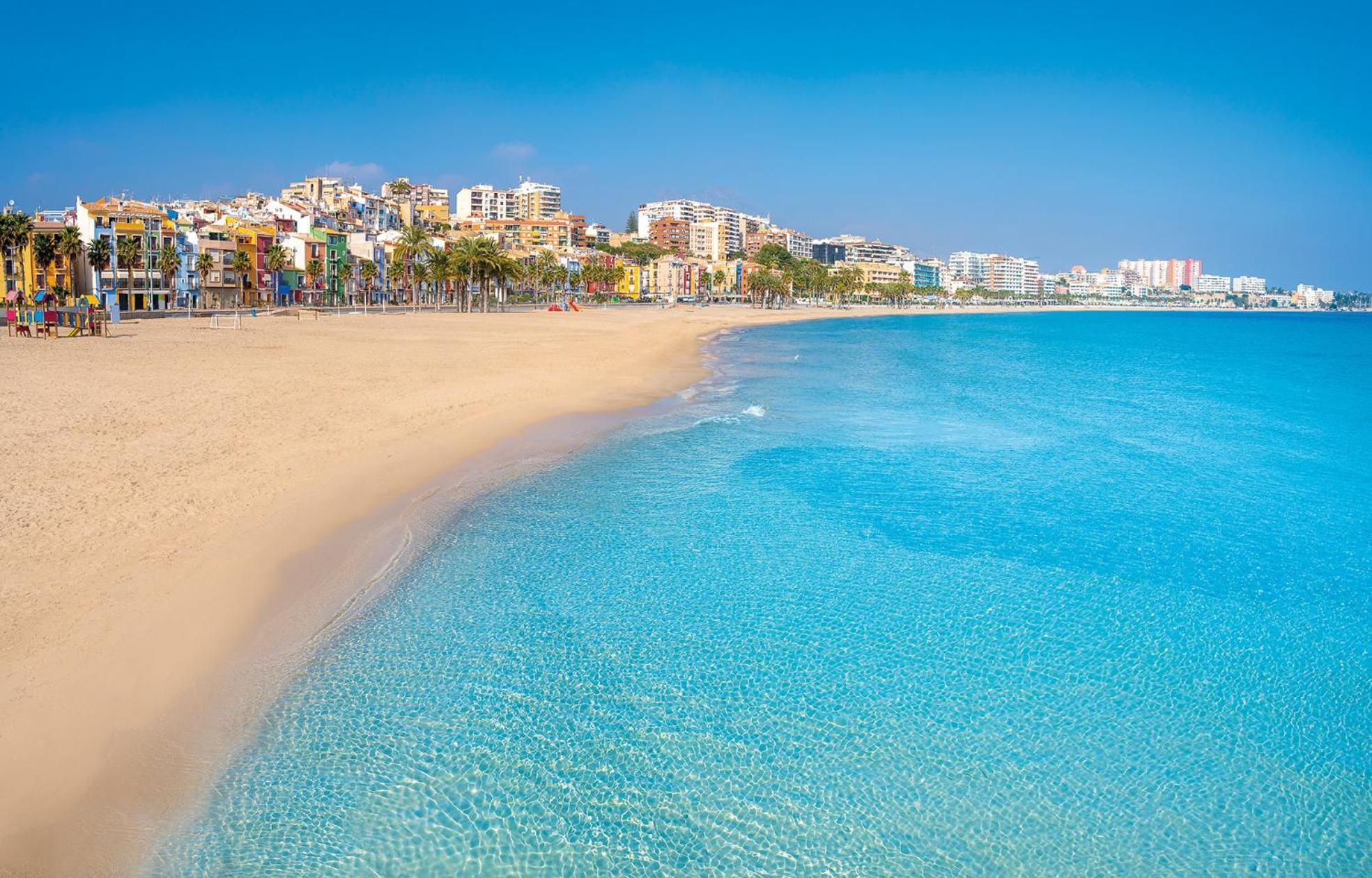 Apartamento Con Piscina En Villajoyosa By Bebalmy Bagian luar foto
